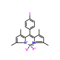CAS:250734-47-5|4,4-difluoro-8-(4-jodofenil)-1,3,5,7-tetrametil-4-bora-3a, 4a-diaza-s-indacen